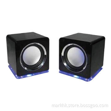 2.0CH Speakers with 200Hz to 20kHz Frequency Response